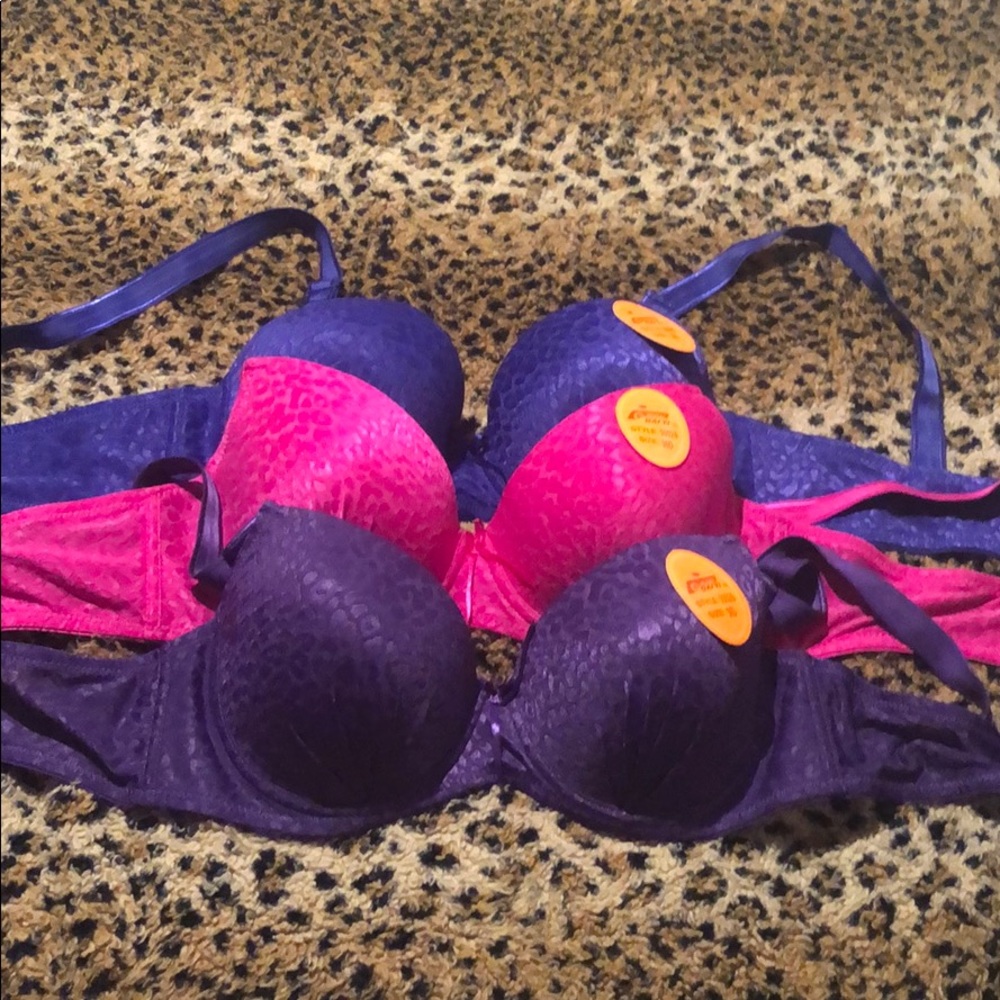 Cheetah print color bra Brand New with tags💜💙💗